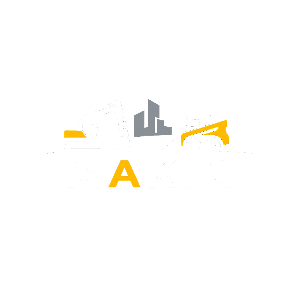 makin logo white version